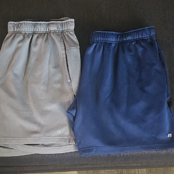 Men's Blue‎ and Gray Shorts - Picture 1 of 5